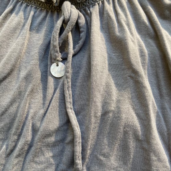 Lolë S Gray Babydoll Stretch Top - Picture 4 of 7